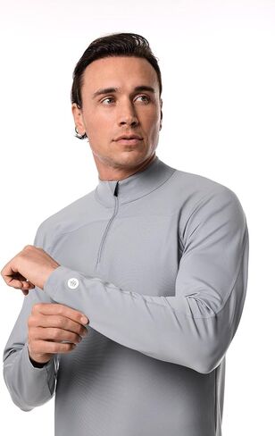 Coolibar Upf 50+ Nocona Zip Rash Guard - Sun Sun Protection in Kuwait
