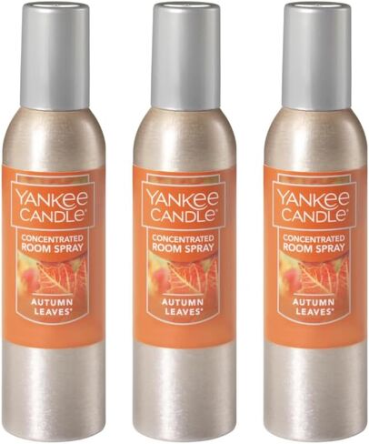 Yankee Candle Concentrated Room Spray, Autumn Leaves, 1.5 OZ (Pack of 3) in Saudi Arabia
