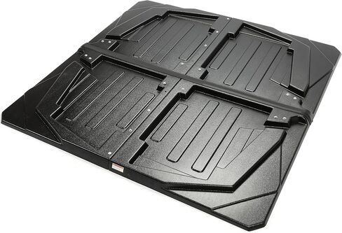 HECASA Hard Top Roof 4 Piece Compatible with 2005-2022 Kawasaki Mule Trans 3010 4000 4010 KAF620 KAF950 4 Seater Models/ 2005-2009 Polaris Ranger Crew 700 Replacement for KAF30-030A Plastic Black in Saudi Arabia