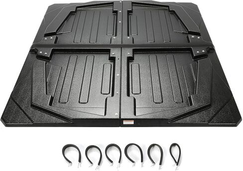 HECASA Hard Top Roof 4 Piece Compatible with 2005-2022 Kawasaki Mule Trans 3010 4000 4010 KAF620 KAF950 4 Seater Models/ 2005-2009 Polaris Ranger Crew 700 Replacement for KAF30-030A Plastic Black in Saudi Arabia