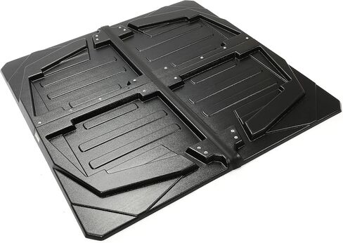HECASA Hard Top Roof 4 Piece Compatible with 2005-2022 Kawasaki Mule Trans 3010 4000 4010 KAF620 KAF950 4 Seater Models/ 2005-2009 Polaris Ranger Crew 700 Replacement for KAF30-030A Plastic Black in Saudi Arabia