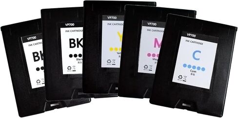 QUEENPRINT VIP VP600 Compatible Ink Cartridges Replacement for VP600 High Yield 65000 Pages Color 600 (5 Pack) in Saudi Arabia