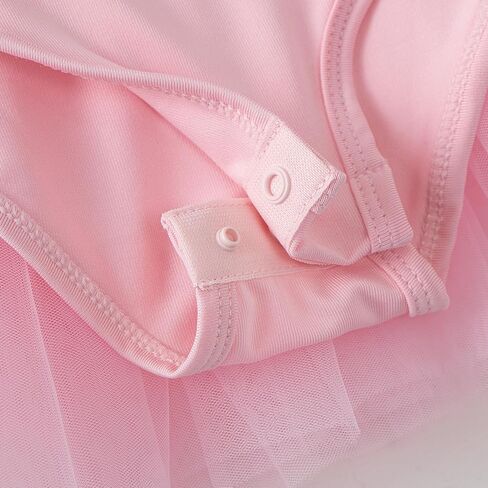 KARETT Ballet Leotards for Girls 1-7Years with Snap and Sparkly Princess Tutu Skirt Ballerina Dress in Saudi Arabia
