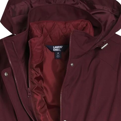 Lands' End Women's 3-in-1 Systems Jacket with Removable Puffer Vest in Saudi Arabia