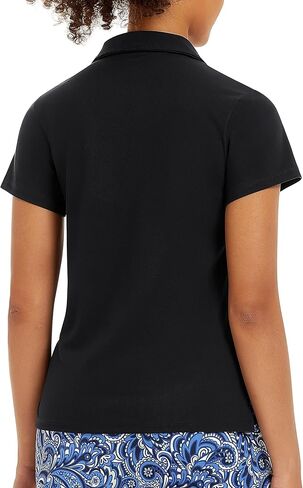 Stelle Women's V Neck Golf Polo Shirts UPF 50+ Short Sleeve Tennis Shirt Collared Workout Tops Quick Dry in Kuwait