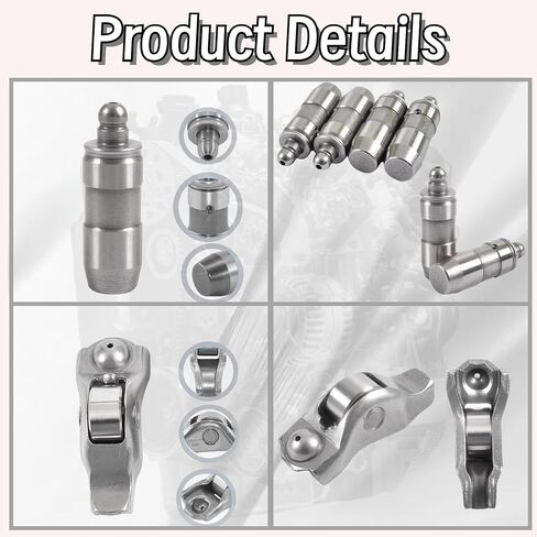 محرك عمود الحدبات الروك روكر الأسلحة الأسلحة مجموعة وتوقيت سلسلة كامبهياسير طقم For For Ford F150 Expedition Explorer Mustang Lincoln Mark LT Navigator Mercury Mountaineer 2005-2008 4.6L 5.4L 3V 5L1Z6250AA in Kuwait