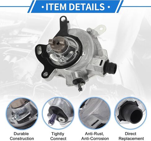 Brake Vacuum Pump No.1867424/1765939/8091175/72480774/CM5G2A451GA/CM5G2A451GB/WG1749601 Engine Vacuum Pump for Ford Focus 2012-2023 1 Pcs in Saudi Arabia