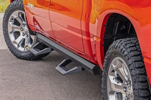 Country Country SRX2 خطوات من الألومنيوم القابلة للتعديل لـ RAM 1500 (2019-2025) 1500 TRX (2021-2024)-لوحات تشغيل معيارية مع خطوات تقليدية الشريحة in Saudi Arabia