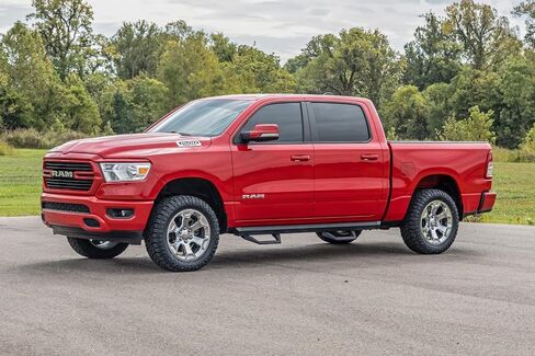 Country Country SRX2 خطوات من الألومنيوم القابلة للتعديل لـ RAM 1500 (2019-2025) 1500 TRX (2021-2024)-لوحات تشغيل معيارية مع خطوات تقليدية الشريحة in Saudi Arabia