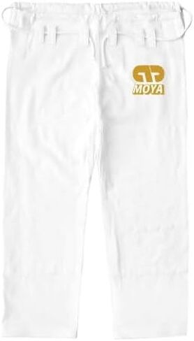 Moya Standard Issue Adult Jiu Jitsu Gi - White, Blue, Black - IBJJF Approved in Saudi Arabia