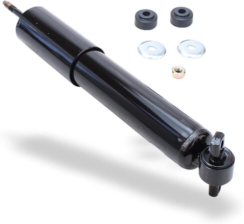 Detroit Axle - RWD Front 2pc Shock Absorbers for 99-06 Silverado Sierra 1500 GMC Chevy [w/o Electronic Suspension], 2 Shock Absorbers Assembly 1999 2000 2001 2002 2003 2004 2005 2006 Replacement in Kuwait