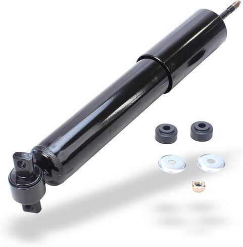 Detroit Axle - RWD Front 2pc Shock Absorbers for 99-06 Silverado Sierra 1500 GMC Chevy [w/o Electronic Suspension], 2 Shock Absorbers Assembly 1999 2000 2001 2002 2003 2004 2005 2006 Replacement in Kuwait