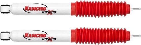RS5000X Series Set of Front & Rear Gas Shocks fits 2017-2024 F250 F350 Super Duty 4WD with 0" Lift | Improves Handling & Performance, Includes TrendsAuto Decal | RS55042 RS55047A in Kuwait