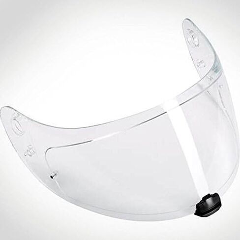 HJC خوذة درع / VISOR HJ-20M (الدخان المظلم ، واضح) لـ FG-17 ، IS-17 ، RPHA St Helmets ، إكسسوارات خوذة الدراجات النارية لسباق الدراجات-المصنوعة في كوريا (Clear) in Saudi Arabia