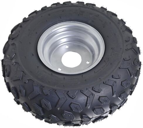 145/70-6 ATV Go Kart Quad Tires and Rims | 4PR Wheels (Set of 2) in Kuwait