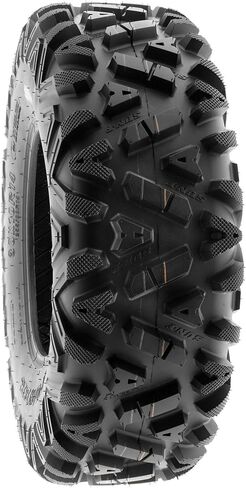 Pair of 2 SunF Power.I All-terrain ATV UTV Off Road Tires 28x11-12 28x11x12,6 PR Tubeless A033 in Kuwait