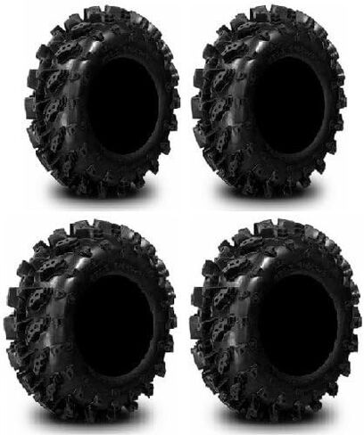 مجموعة كاملة من إطارات Interco Swamp Lite 27x9-14 و 27x11-14 ATV (4) in Kuwait