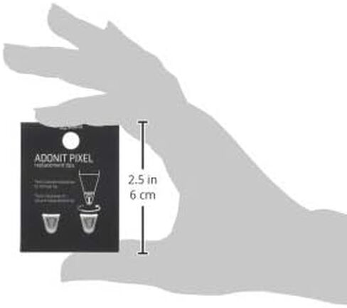 Adonit Pixel (Black) Creative Stylus Pressure Sensitivity Pencil, Point Tip, Palm Rejection, Shortcut Buttons Pen Compatible with iPad/iPad Pro/iPad Air/iPad Mini, iPhone 13/13 Pro/Pro Max/12/11/X/XR in Kuwait