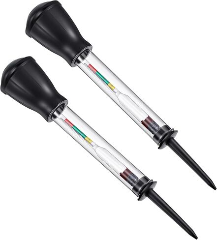 Kingdder 2 Pack Golf Cart Battery Hydrometer Golf Cart Deep Cycle Battery Hydrometer Tester Testing Tool Professional Acid Density Test Tool for Fast Detection for RV/Ship in Saudi Arabia