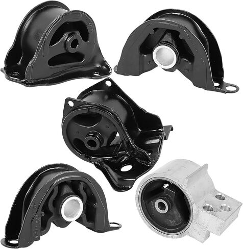 محرك المحرك وناقل الحركة مجموعة تثبيت 7 قطع متوافقة مع 2004-2006 لـ Acura TL 3.2L استبدال تلقائي A4526HY A4591 A65025 A4517 A4527HY A4524 A4544 in Kuwait