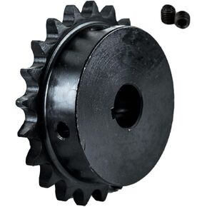 Jeremywell #40 Roller Chain Sprocket B Type 3/4" Bore 21 Tooth