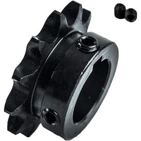 Jeremywell #40 Roller Chain Sprocket B Type 1" Bore Hardened 12 Tooth