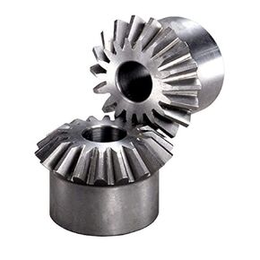 L112Y Miter Gear, 1:1 Ratio, 20 Degree Pressure Angle, 0.500" Bore, 1.375" Mounting Distance, 16 Pitch, 24 Teeth, Steel