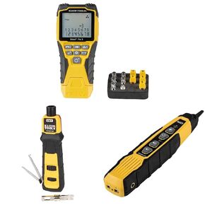 Klein Tools VDV501-852 Cable Tester with Remote, VDV Scout Pro 3 Test Kit Locates and Tests Voice, Data and Video Cables