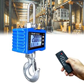 Hanging Scales Digital Weight, 2000LBS Crane Scale with Remote Control, High Precision Heavy Duty Industrial Scale with CE Certified for Farm, Deer, Hunting, Construction