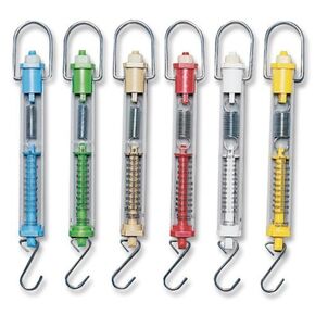 Sciencent Set of 6 Spring Balance Hanging Spring Scale Set