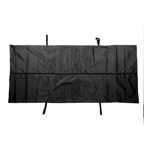 Cadaver Body Bag Emergency Storage and Removal Stretcher with 4 Carrying Handles Funeral Supplies(Black)