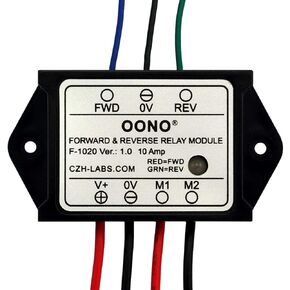 OONO Forward and Reverse Relay Module for Motor/Linear Actuator, Reversing Relay Module (DC 12V)