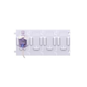 AHS American Hospital Supply Modular Arterial Line Transducer OEM Holder for IV Pole with Modular Design Includes 4 Modular Holders (Edwards/B. Braun/Argon Compatible)