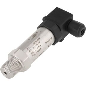 Pressure Transmitter Transducer, 4-20Ma Pressure Transmitter, 24Vdc 0-3Bar Silicon Pressure Transmitter 4-20Ma Output for Water Gas Oil