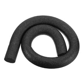 PATIKIL 1-15/16 Inch x 3.28 Feet Backer Rod for Gaps and Joints, 1pcs Foam Rope Caulk Crack Joint Filler Roll Seal Weather Strip for Home Construction, Black