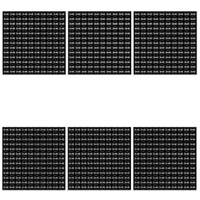 6 أسعار للاستخدام: هناك 6 أنواع من ملصقات أسعار آلات البيع لتختار منها، وهي 1.00 دولار، 1.25، 1.50، 1.75، 2.00، 2.50، يمكنك استخدامها حسب حاجتك (أسود) in Kuwait