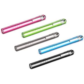 15-Pack LED Penlight - Pocket Bulk Pen Light Flashlight with Clip, 30-Piece Dry Batteries Included, Mini Pen Light for Inspection, Repairing, Camping and Training Course (15-Pack)