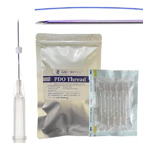Pdo Threads(Mono 30G 25mm) for Face Lift/Smooth Mono Threads/Pdo Mono Thread Lift(20 pieces per Pack)