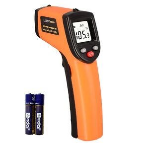 Infrared Thermometer Temperature Gun, Digital Thermometer Non-Contact Laser Infrared Ir Thermometer Gun(Not for Human) -58℉～752℉(-50℃～400℃) - Cooking Gun, Freezer Oven Thermometer