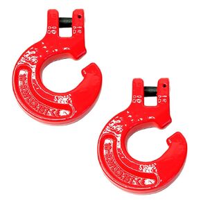 (Pack of 2) 5/16" G80 Logging Chain Choker Hook with 2 Tons 4400 Lbs Working Load Limit
