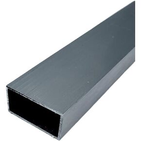 Aluminum 6063-T52 Rectangular Tubing, 1" x 2", 0.63", 24" Length (Pak of 2) in Kuwait