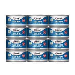 Sterno 4 Hour Safe Heat with PowerPad Chafing Fuel, 12 Pack