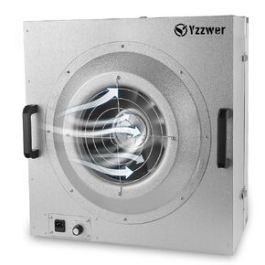 Fan Filter Unit Laminar-Flow-Hood Yzzwer - FFU HEPA Filters for Class 100/ISO 5 Cleanliness Clean Room Mycology and Mushroom Room Work 110V （Include HEPA Filter） in Kuwait