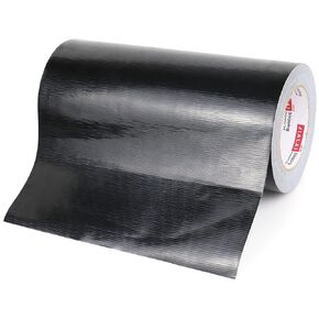 10 Inches Duct Tape, Industrial Grade 10 inches x 30 Yards Duct Tape Black, 9 Mil Heavy-Duty, Waterproof, Strong, Flexible, No Residue, UV Resistant for Crafts & Home Improvement