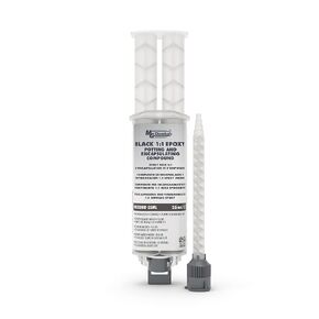MG Chemicals 832HD Black 1:1 Epoxy Encapsulating and Potting Compound, 25 milliliters Dual Dispenser