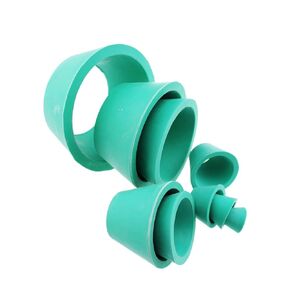9PCS Buchner Funnel Flask Adapter Set Laboratory Buchner Funnel Wear Resistant Smooth Surface Green Rubber Filter Drawing Pad Combo Set