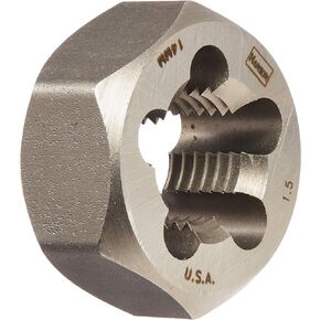 Hanson 7350 Irwin Rethreading Hex Metric Die - 14mm-1.50mm