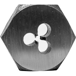 Century Drill & Tool 96209 Carbon Steel Die, 1/2-13NC
