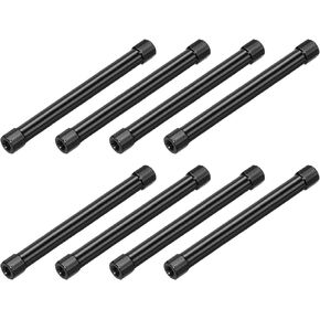 MECCANIXITY Hex Aluminium Standoff Column Spacer,Standoffs Hexagonal Spacers M3x50mm,Spacers Assortment Kit for RC Airplane,FPV Quadcopter,CNC,Black,Pack of 8
