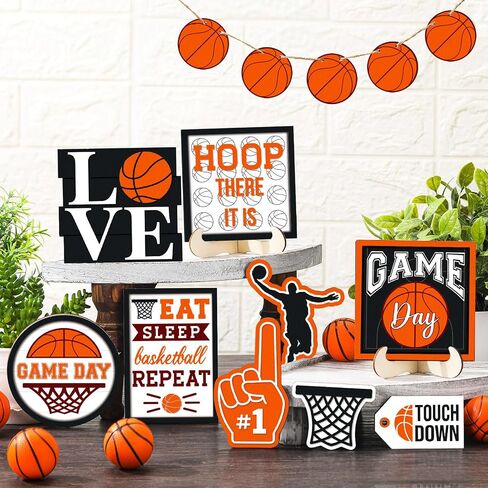 13 Pcs Baseball Tiered Tray Decor Baseball Wooden Decor Baseball Table Centerpieces Rustic Wooden Baseball Game Sign for Fans Baseball Theme Party Ceremony in Saudi Arabia